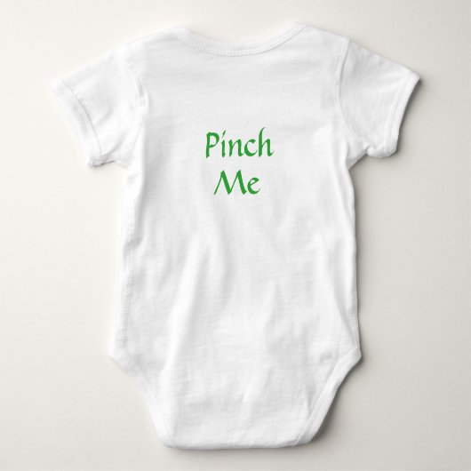 Pinch Proof Irish White Bodysuit (Achterkant)