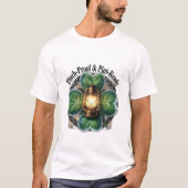 Pinch-Proof Lantern Clover T-Shirt | “Pinch-Proof' (Voorkant)