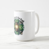 Pinch-Proof Lantern Clover T-Shirt | “Pinch-Proof' Koffiemok (Voorkant rechts)