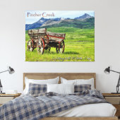 Pincher Creek Alberta Canvas Afdruk (Insitu (Slaapkamer))