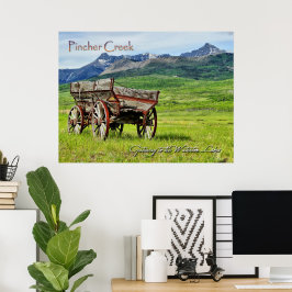 Pincher Creek Alberta Poster