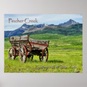 Pincher Creek Alberta Poster (Voorkant)