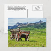 Pincher Creek Post Card Uitnodiging Briefkaart (Voorkant / Achterkant)