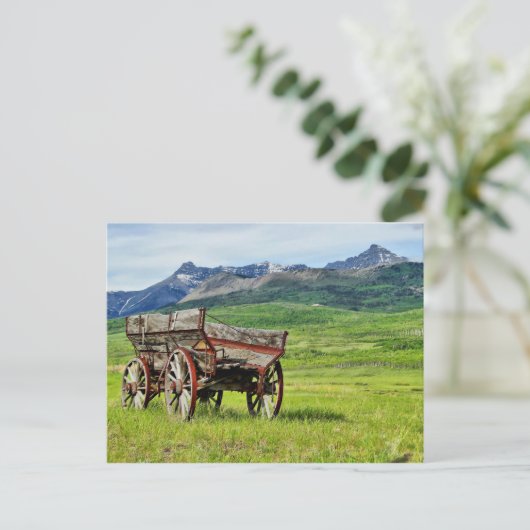 Pincher Creek Post Card Uitnodiging Briefkaart (Staand voorkant)