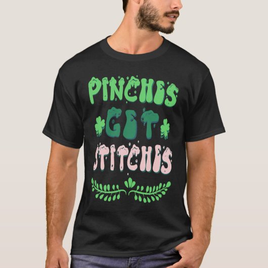 Pinches krijgen titels St Patricks Day Shamrock T-shirt (Voorkant)