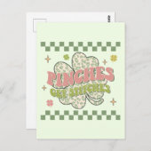 Pinches ophalen titels briefkaart (Voorkant / Achterkant)