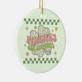 Pinches ophalen titels keramisch ornament (Rechts)