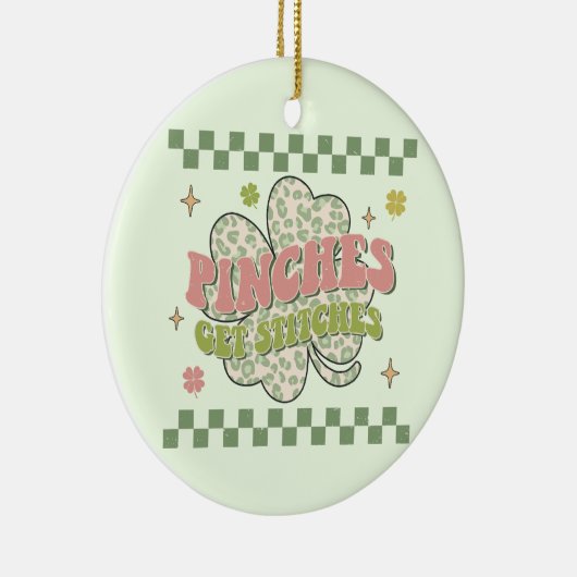 Pinches ophalen titels keramisch ornament (Rechts)