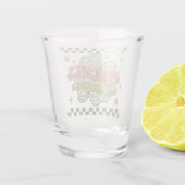 Pinches ophalen titels shot glas (Achterkant)