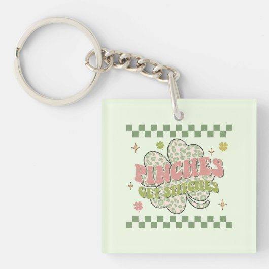 Pinches ophalen titels sleutelhanger (Voorkant)