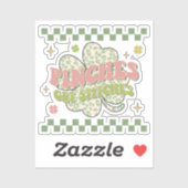 Pinches ophalen titels sticker (Vel)