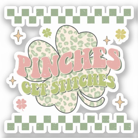 Pinches ophalen titels sticker (Voorkant)