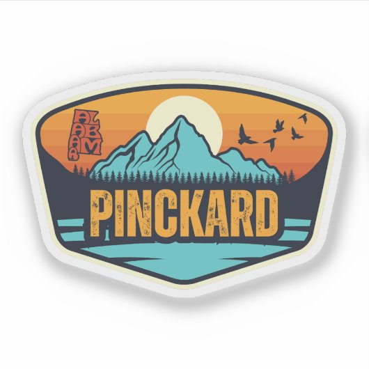Pinckard, Alabama Sticker (Voorkant)