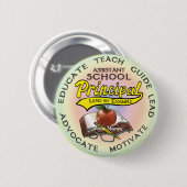 Pincode hoofdgids assistent ronde button 5,7 cm (Voorkant /achterkant)