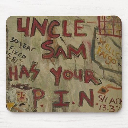 Pincode van Oom Sam Muismat (Voorkant)