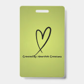 Pinda-allergie badge (Achterkant)