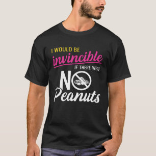 Pinda Allergie voor een Pinda Allergie Meisje T-shirt