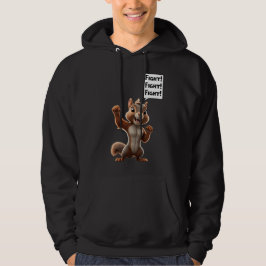 Pinda de Eekhoorn Justitie MAGA Kerstmis Hoodie