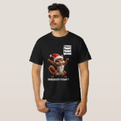 Pinda de Eekhoorn Justitie MAGA Kerstmis T-shirt (Voorkant volledig)