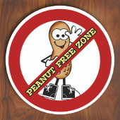 Pinda Free Zone Sticker
