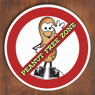 Pinda Free Zone Sticker