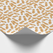 Pinda patroon cadeaupapier (Hoek)