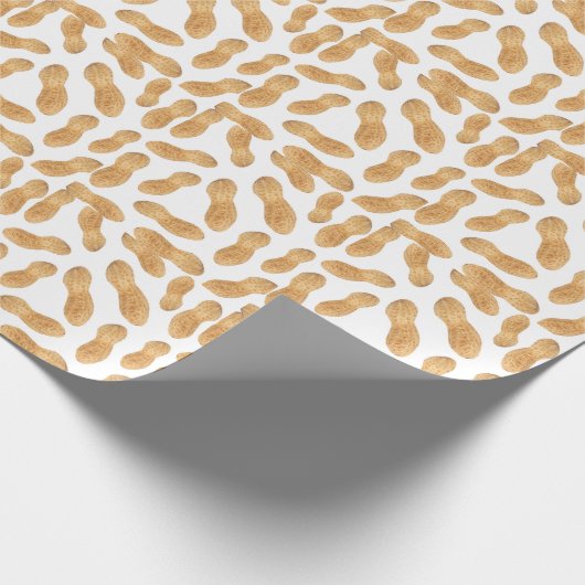 Pinda patroon cadeaupapier (Hoek)