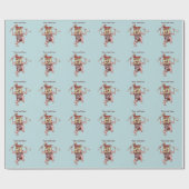 Pinda putter monster cadeaupapier (Vlak)