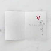 pinda ' s voor trouwdag kaart (Binnen)