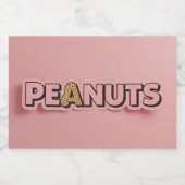 Pinda, Sticker voor voedselcontainer, door Natasha (Enkel label)