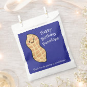 Pinda verjaardagsfeest Kinder Schattigee noot Cart Bedankzakje (Geknipt)