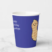 Pinda verjaardagsfeest Kinder Schattigee noot Cart Papieren Bekers (Links)