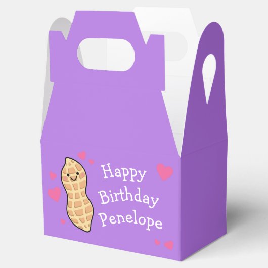 Pinda verjaardagsfeest Schattigee Kinder Cartoon n Bedankdoosjes (Geopend)