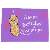 Pinda verjaardagsfeest Schattigee Kinder Cartoon n Groot Cadeauzakje (Achterkant)