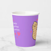 Pinda verjaardagsfeest Schattigee Kinder Cartoon n Papieren Bekers (Links)