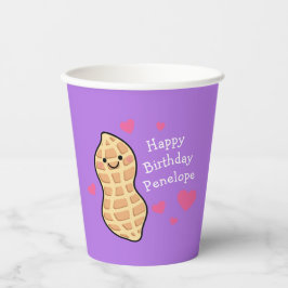 Pinda verjaardagsfeest Schattigee Kinder Cartoon n Papieren Bekers