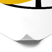 pinda-vrije ruimte op school of in Kantoor Poster (Hoek)