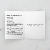 Pindakaas Cookie Kaart (Binnen)