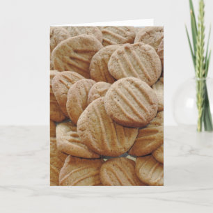 Pindakaas Cookie Kaart