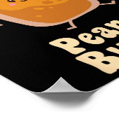 Pindakaas en gelei bijpassende paar Halloween Poster (Hoek)