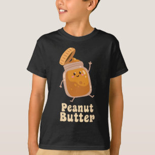 Pindakaas en gelei bijpassende paar Halloween T-shirt