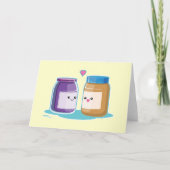 Pindakaas en Gelei Kaart (Voorkant)