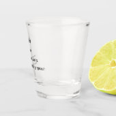 Pindakaas en gelei nieuwheid shot glas (Rechts)