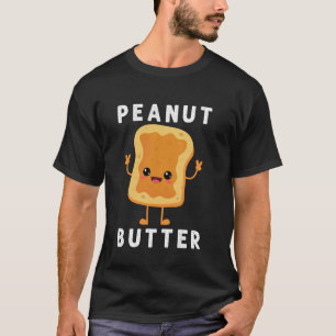 Pindakaas En Jam Beste Vriend Overeenkomende Grapp T-shirt