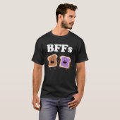Pindakaas en Jam BFF's T-shirt (Voorkant volledig)