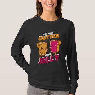 Pindakaas En Jam Eetbaar Planten Zaad Pinda T-shirt
