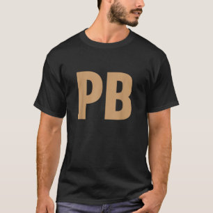 Pindakaas en Jam PB J koppels T-shirt