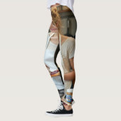 Pindakaas en Jam Sandwich Op Maat Leggings (Links)
