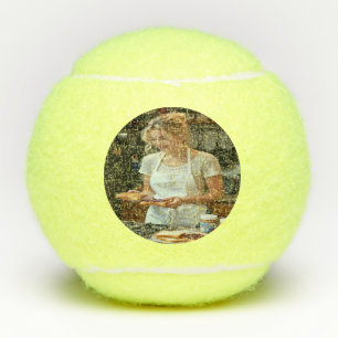 Pindakaas en Jam Sandwich Op Maat Tennisballen