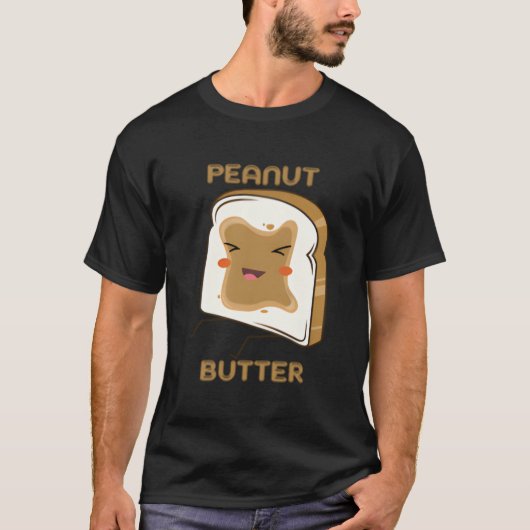 Pindakaas en Jam T-shirt (Voorkant)